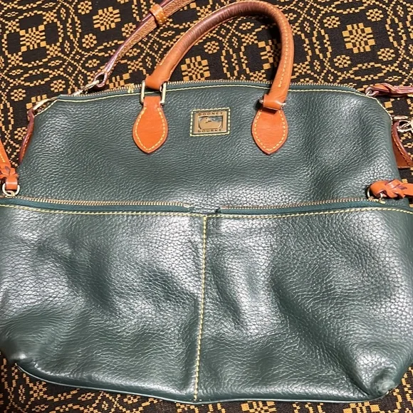 Dooney & Bourke Bag - Gorgeous Green/Tan - Picture 3 of 11